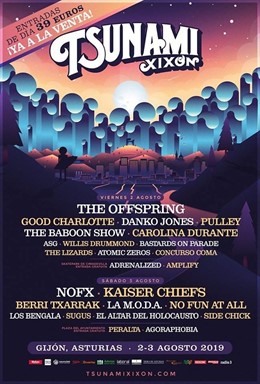 Tsunami Xixón desvela su cartel por días