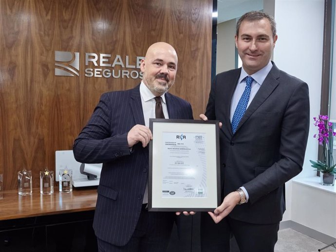 Reale Seguros obtiene la certificación ISO 14001:2015 por su gestión medioambien