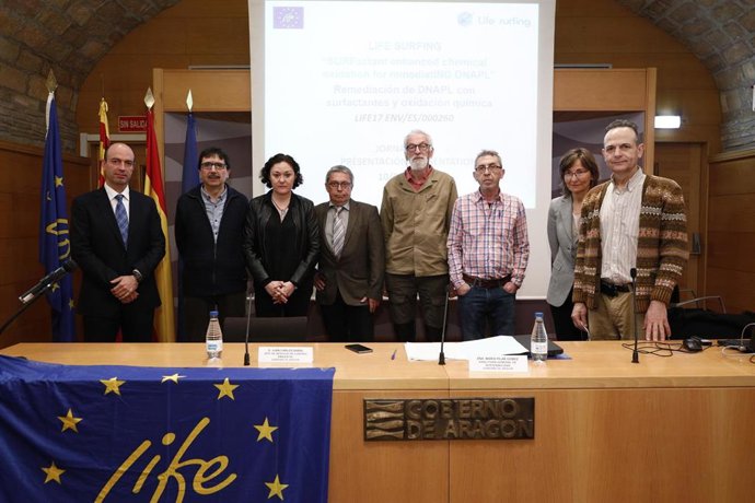 El Gobierno de Aragón presenta el proyecto Life Surfing para abordar la contamin