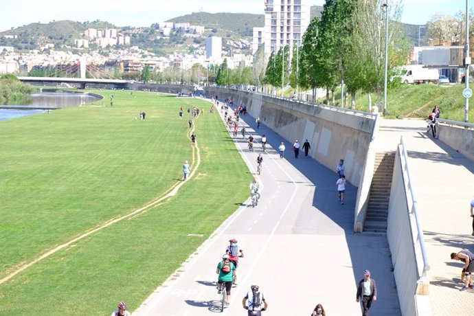 Parque Fluvial del Besós en Barcelona