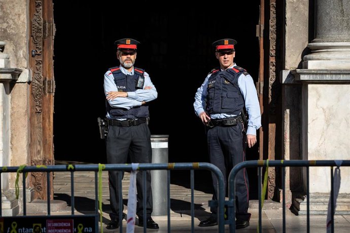 Rueda de prensa del diputado de Ciudadanos en el Parlament de Catalunya, Carlos 