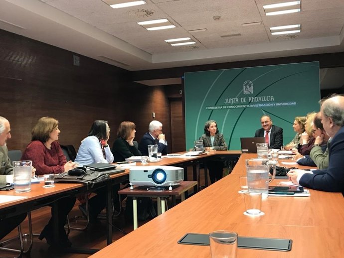 El Foro de los Consejos Sociales de Andalucía celebra su primer encuentro con la secretaria general de Universidades