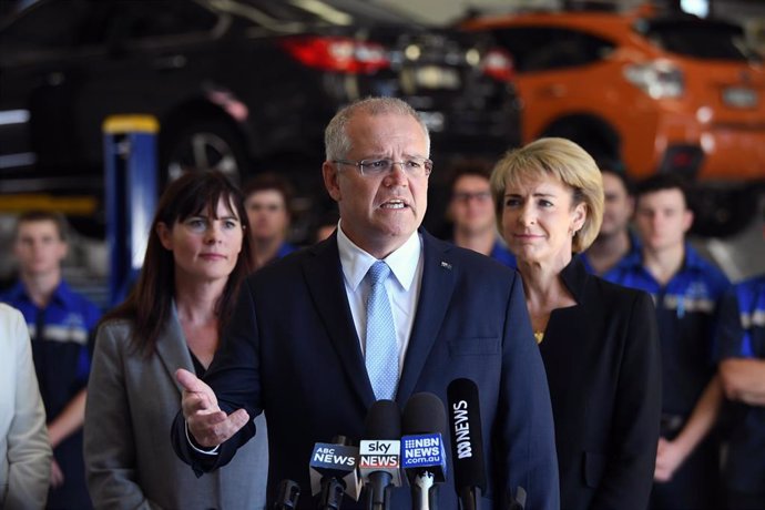 Australian Prime Minister Morrison presser in Gosford