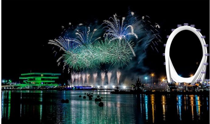 CIRCULAR VIEW- L*ULL DE VALENCIA CIRCULAR VIEW SERÁ LA NORIA DE OBSERVACIÓN GIGANTE E ICÓNICA PLANEADA PARA LA MARINA