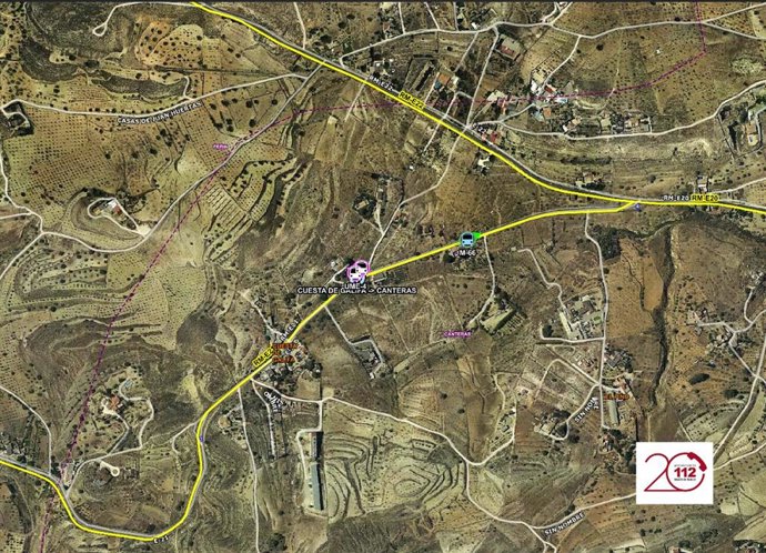 Sucesos.- Fallece un hombre al salirse de la vía la moto que conducía en Cartagena