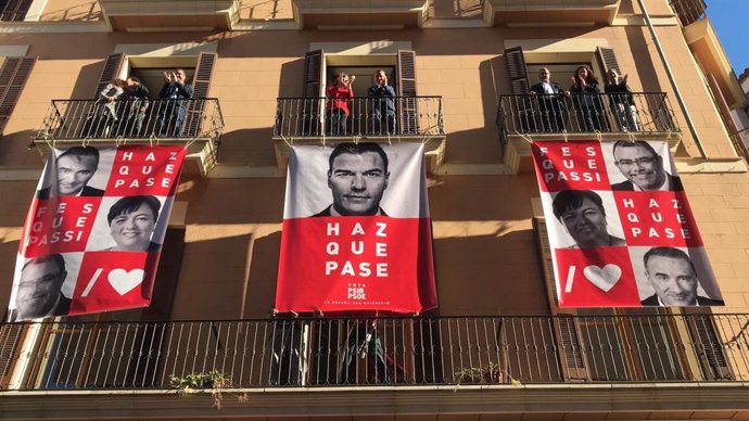 28A.- El PSIB Empieza La Campaña Recordando Que "Las Encuestas Ganan Las Elecciones" E Insta A La Movilización