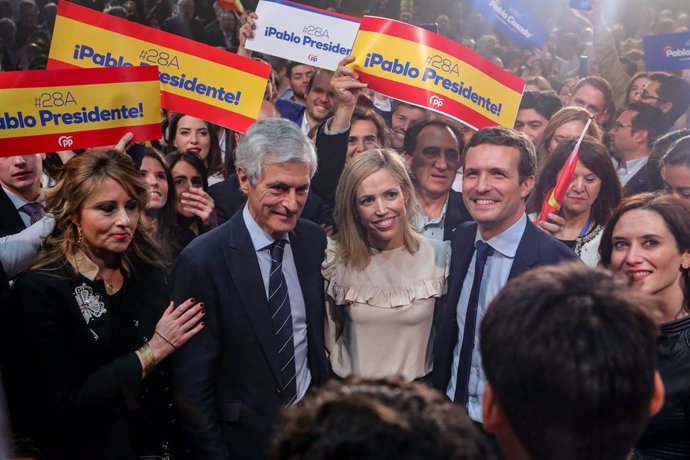 Pablo Casado inicia la campanya de les eleccions generals a Madrid  