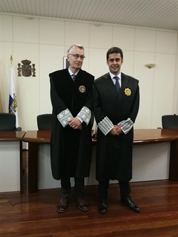 El juez Julio Luis Gallego jura como magistrado y permanece al frente del Juzgado n 7 de Torrelavega