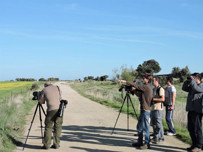 Jornada observación de aves 