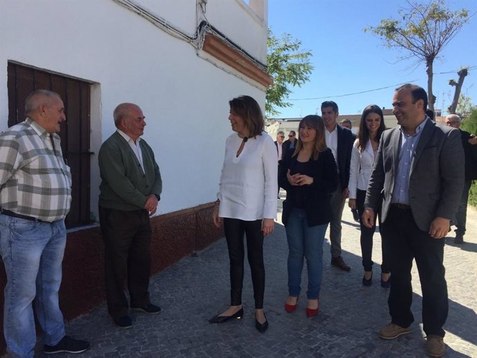 28A.- Susana Díaz Avisa De Que Las Encuestas Las "Carga El Diablo" Y Dice Que Los Debates Entre Candidatos "Son Buenos"