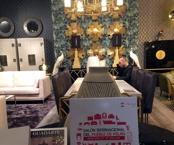 Economía.- Empresas andaluzas presentan su oferta en el Salón Internacional del Mueble de Milán con el apoyo de Extenda