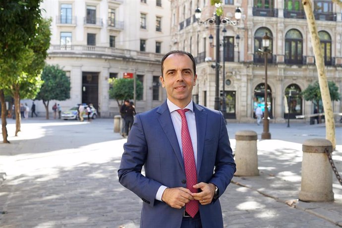 El portavoz de Cs en el Ayuntamiento de Sevilla, Javier Millán