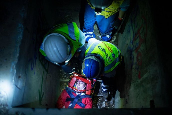 Sevilla.- Más de 175 especialistas en emergencias sanitarias realizan un macrosimulacro de terremoto de tres días