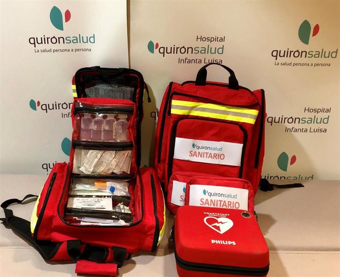 Sevilla.- S.Santa.- El Quirónsalud Infanta Luisa volverá a prestar este año asistencia sanitaria a hermandades de Triana