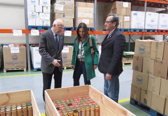 El Banco de Alimentos de Valladolid atiende a 15.450 personas al mes y detecta un ligero repunte de necesidades