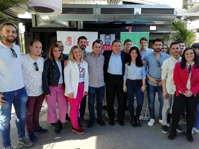 Córdoba.- 28A.- Planas subraya que el PSOE trabaja por el futuro, "por la juventud"