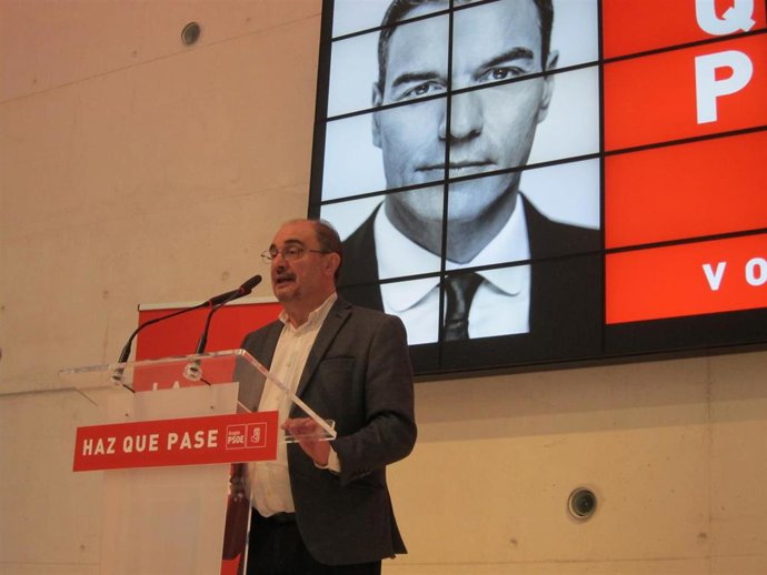 28A.- Lambán Llama A "Apoyar A Muerte" A Pedro Sánchez Como Único Líder Capaz De Recomponer El Contrato Social De España