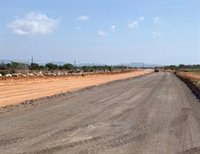 El Consell dice que utiliza materiales ecoáridos en el desdoblamiento de la carretera de Llucmajor a Campos