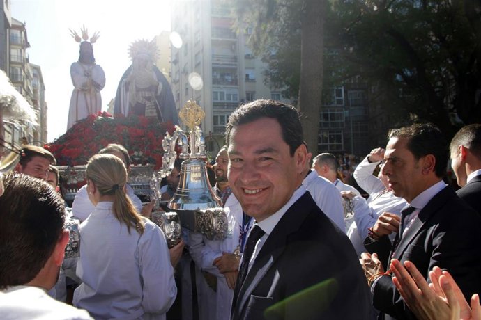 Málaga.- S.Santa.- Moreno destaca que "Málaga se abre al mundo" con el traslado del Cautivo y la Trinidad