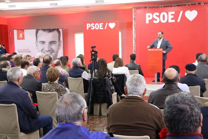 28A.- Ábalos Defiende La Apuesta De Futuro Del PSOE Frente A "La Descomposición" De Una Derecha "Traumatizada"