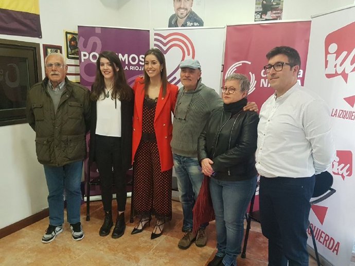 Cambia Nájera, confluencia de Unidas Podemos, IU y Equo, llega como "la alternativa para crear un proyecto de progreso"