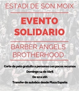 Organizan cortes de pelo gratuitos para personas sin recursos este domingo en Son Moix