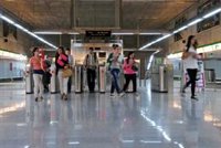 La estación de metro de Puerta Jerez funcionará este domingo sólo como punto de destino y no de acceso