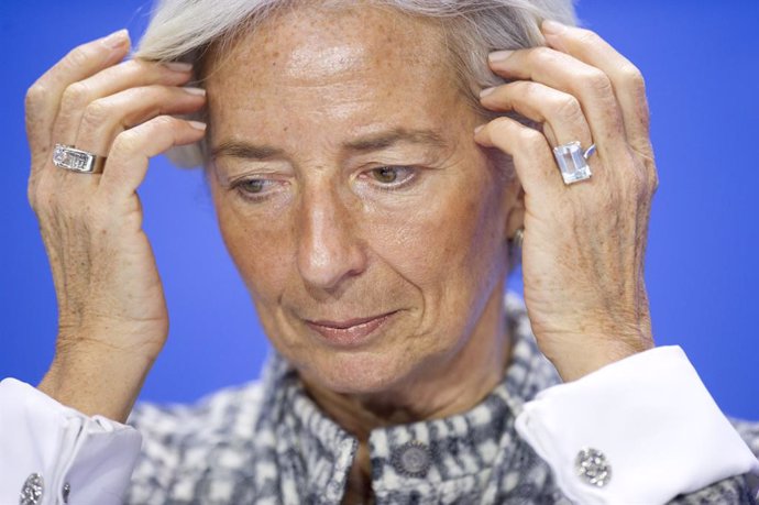 Managing Director of the International Monetary Fund (IMF) Christine Lagarde att