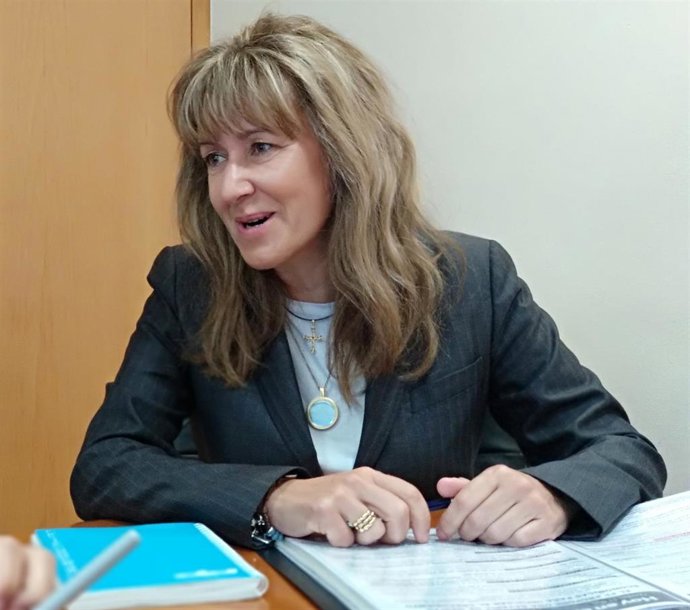 La candidata del PP al Congreso por Asturias, Paloma Gázquez