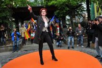 Pagazaurtundúa rechaza en Rentería el "acoso" de los "matones abertzales": "No sois antifascistas"