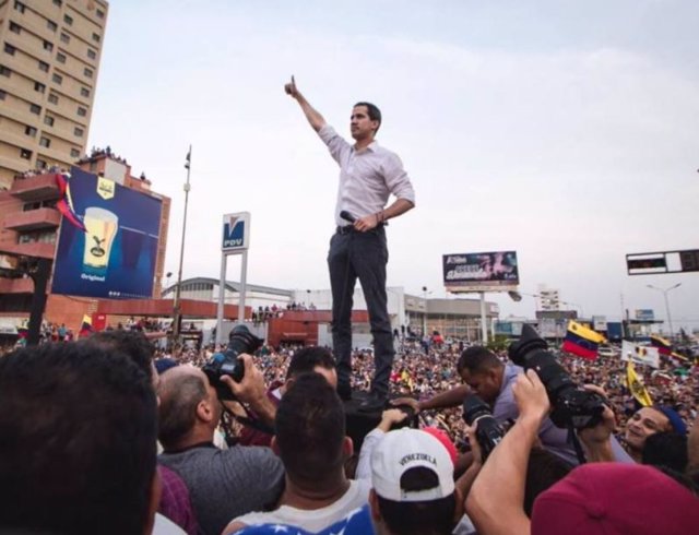 Guaidó descarta una intervención militar en Venezuela