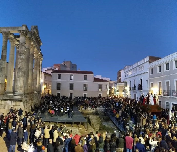 Turistas en Semana Santa en Mérida 