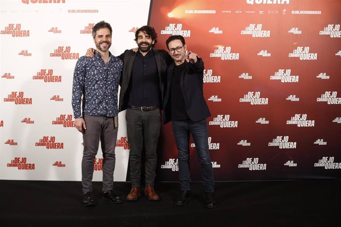Presentación en Madrid de la película Lo dejo cuando quiera