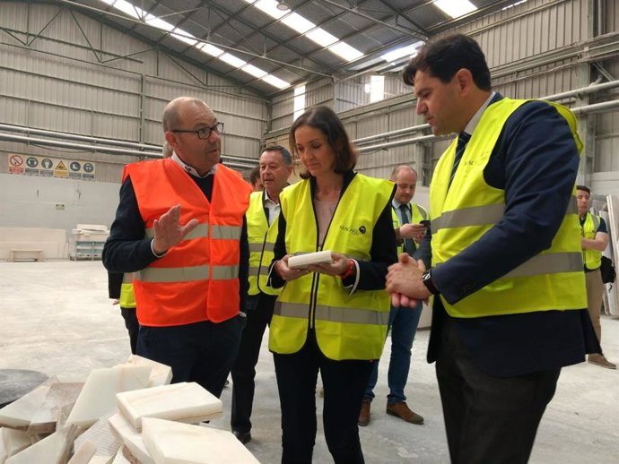 Almería.-Maroto aboga por desarrollar "una marca" en torno al mármol para dar "visibilidad a una industria muy pujante"