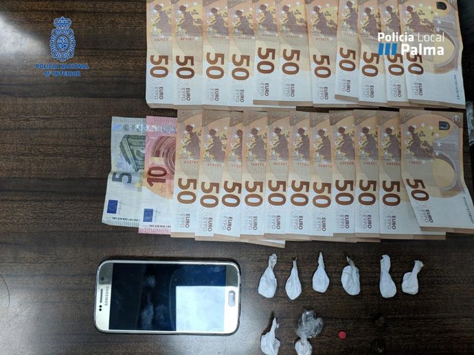 Sucesos.- Detienen a un hombre por trafico de drogas y levantan 36 actas por tenencia de estupefacientes en Palma