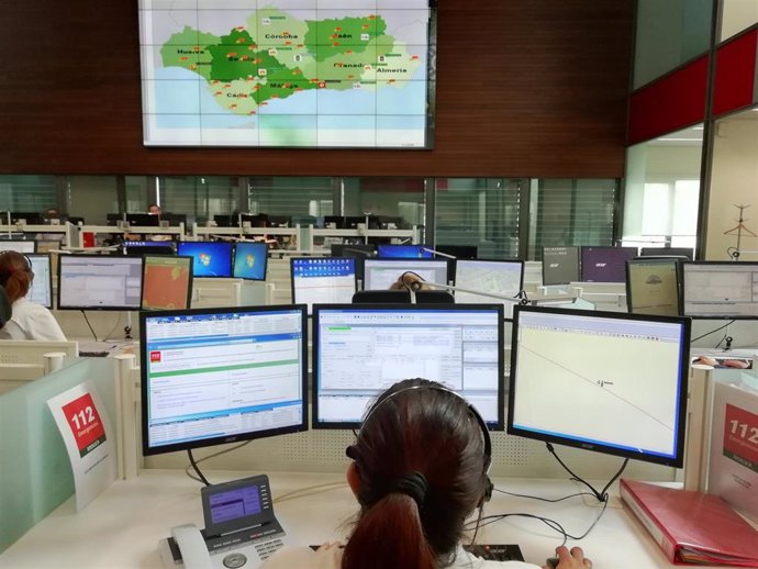 Málaga.- S.Santa.- Emergencias 112 en Málaga gestiona casi un millar de incidencias en el primer fin de semana