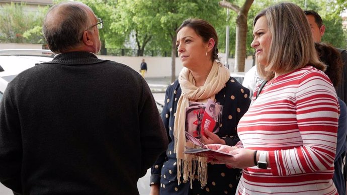Córdoba.- 28A.- María Jesús Serrano subraya que el PSOE establecerá "un Ingreso Mínimo Vital" contra la pobreza infantil
