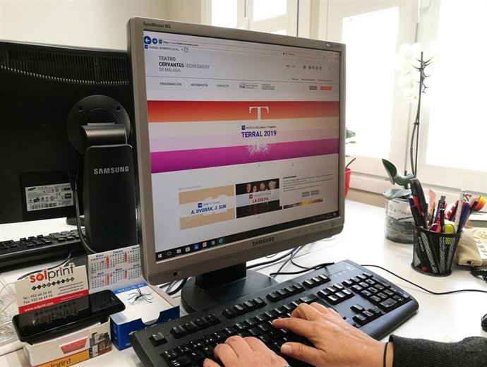 Málaga.- Mejoran el diseño de la página web del Teatro Cervantes, que acerca la programación a los usuarios