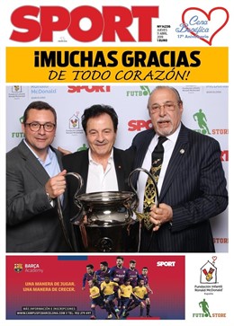 COMUNICADO: Fútbol Store y el Diario Sport dan su apoyo a la Fundación Infantil Casa Ronald McDonald