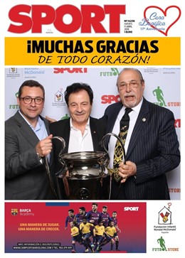 COMUNICADO: Fútbol Store y el Diario Sport dan su apoyo a la Fundación Infantil Casa Ronald McDonald