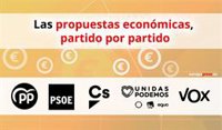 Los programas económicos de los partidos en tres claves