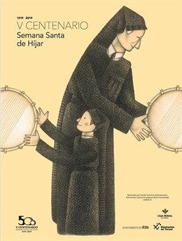 S.Santa.- Híjar conmemora los 500 años de su Semana Santa, "única en el país"