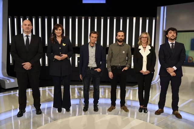 28A.- Borràs y Asens critican que el resto de líderes catalanes no vayan al debate de RTVE