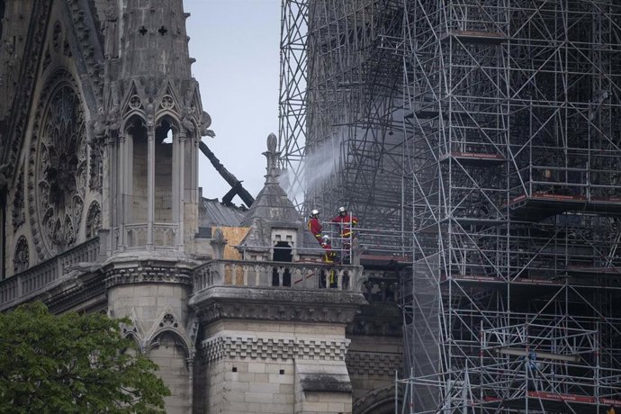 Notre Dame Cathedral blaze under control in Paris
