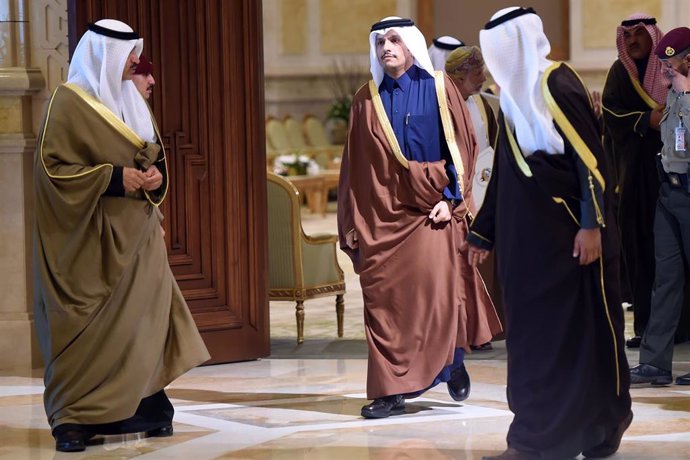El ministro de Exteriores de Qatar, Mohammed bin Abdulrahman al Thani