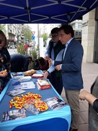 Almeida ve "claramente perjudicial" el radar de la A5 y reitera la necesidad de soterrar esta vía