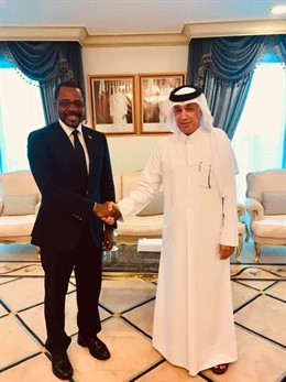 COMUNICADO: Países exportadores de gas y lídereres energéticos de Qatar se reúnen con el Ministro de Petróleo de Guinea