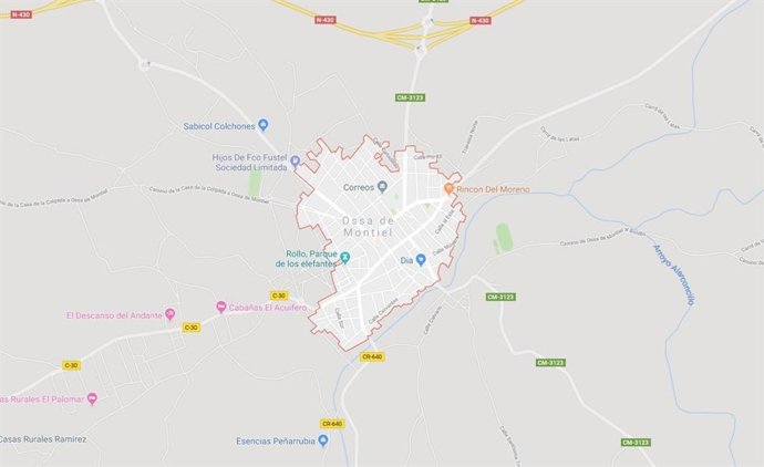 Sucesos.- Fallece el conductor de un tractor tras la colisión con un turismo en Ossa de Montiel