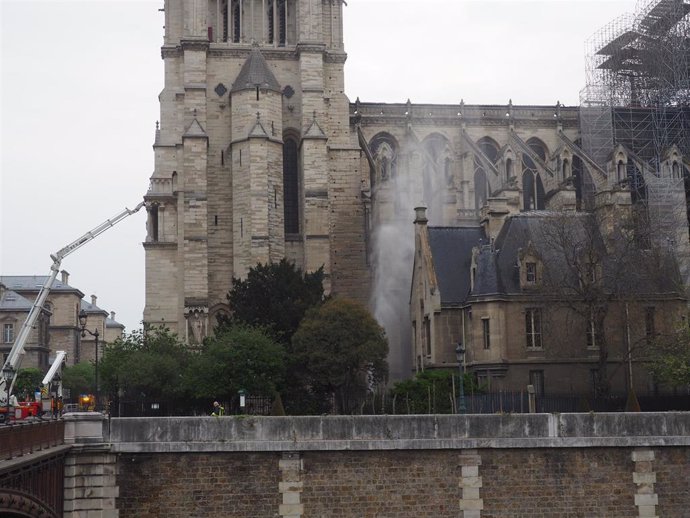 Notre Dame Cathedral blaze under control in Paris