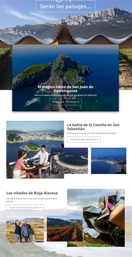 El Portal de Turismo de Euskadi estrena un apartado en cinco idiomas que reúne los mejores